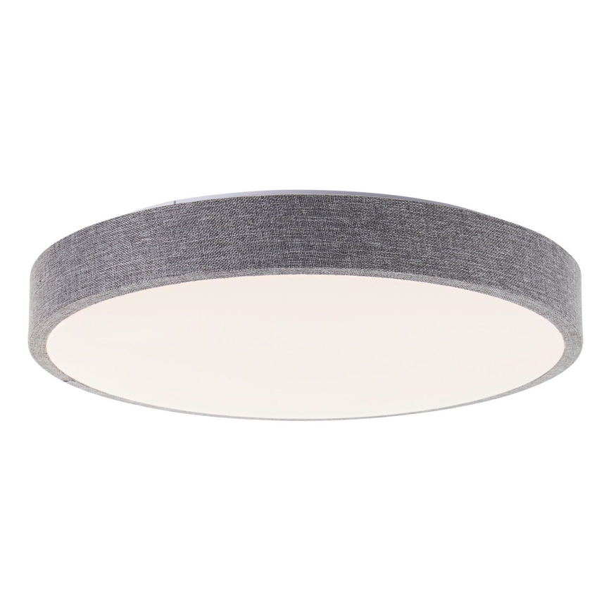 Brilliant - Світлодіодний стельовий світильник з регулюванням яскравості FILIZ LED/24W/230V діаметр 38,5 см сірий