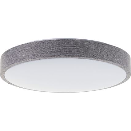 Brilliant - Світлодіодний стельовий світильник з регулюванням яскравості FILIZ LED/24W/230V діаметр 38,5 см сірий