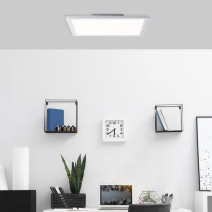 Brilliant - Світлодіодний стельовий світильник з регулюванням яскравості FLAT LED/24W/230V 2700-6500K + пульт дистанційного керування
