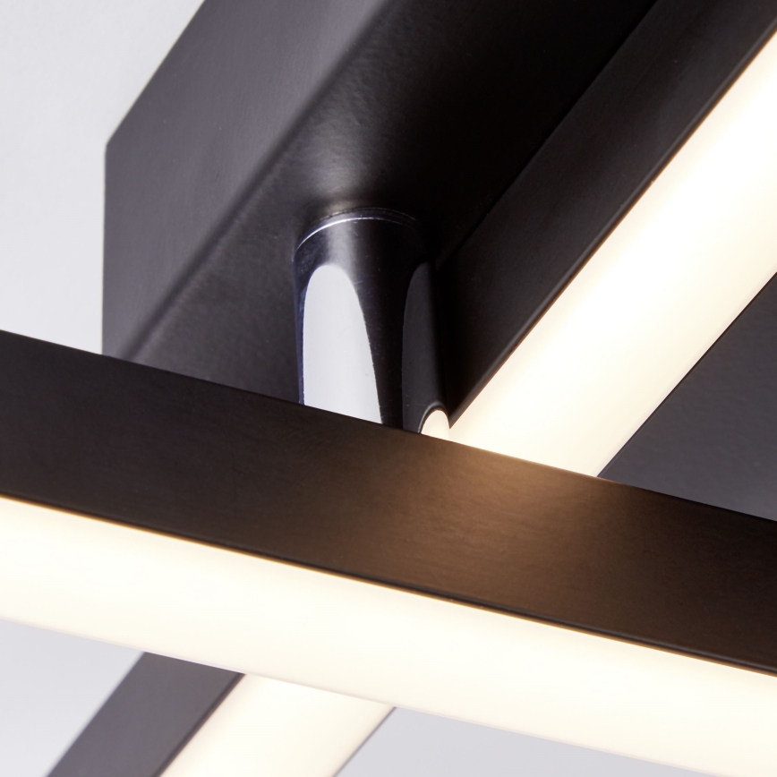 Brilliant - Світлодіодний стельовий світильник з регулюванням яскравості KJORN LED/32W/230V 3000K чорний