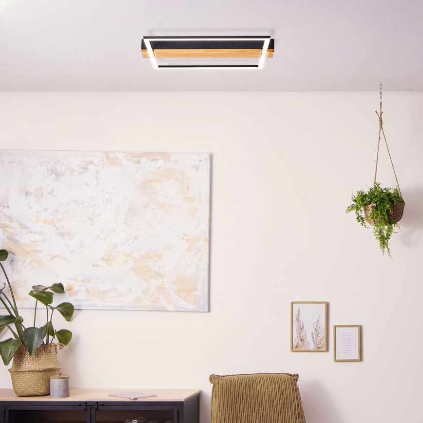 Brilliant - Світлодіодний стельовий світильник з регулюванням яскравості LONEOS LED/24W/230V 3000K 45x40 см - FSC сертифіковано