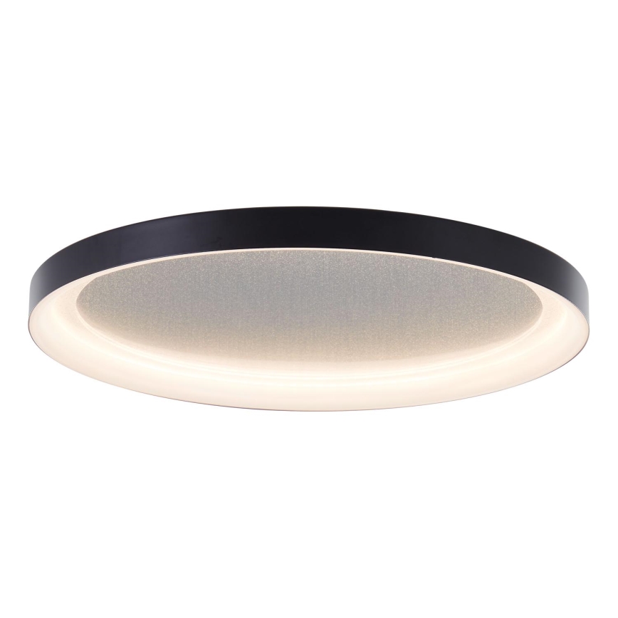 Brilliant - Світлодіодний стельовий світильник з регулюванням яскравості QUITO LED/30W/230V 3000K діаметр 42 см чорний