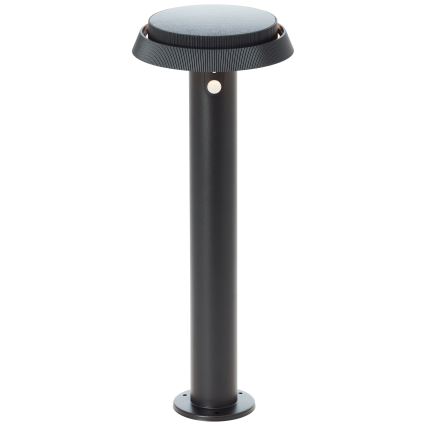 Brilliant - Світлодіодний світильник на сонячній батареї з датчиком ALVERO LED/4W/3,7V 50 см IP44 чорний