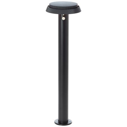 Brilliant - Світлодіодний світильник на сонячній батареї з датчиком ALVERO LED/4W/3,7V 70 см IP44 чорний