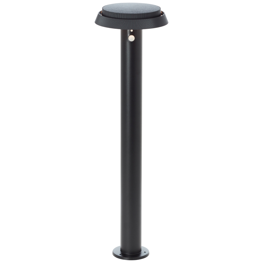 Brilliant - Світлодіодний світильник на сонячній батареї з датчиком ALVERO LED/4W/3,7V 70 см IP44 чорний