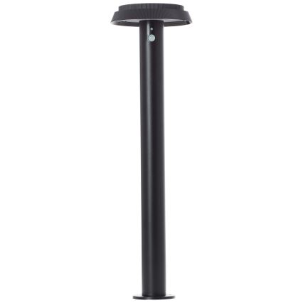 Brilliant - Світлодіодний світильник на сонячній батареї з датчиком ALVERO LED/4W/3,7V 70 см IP44 чорний