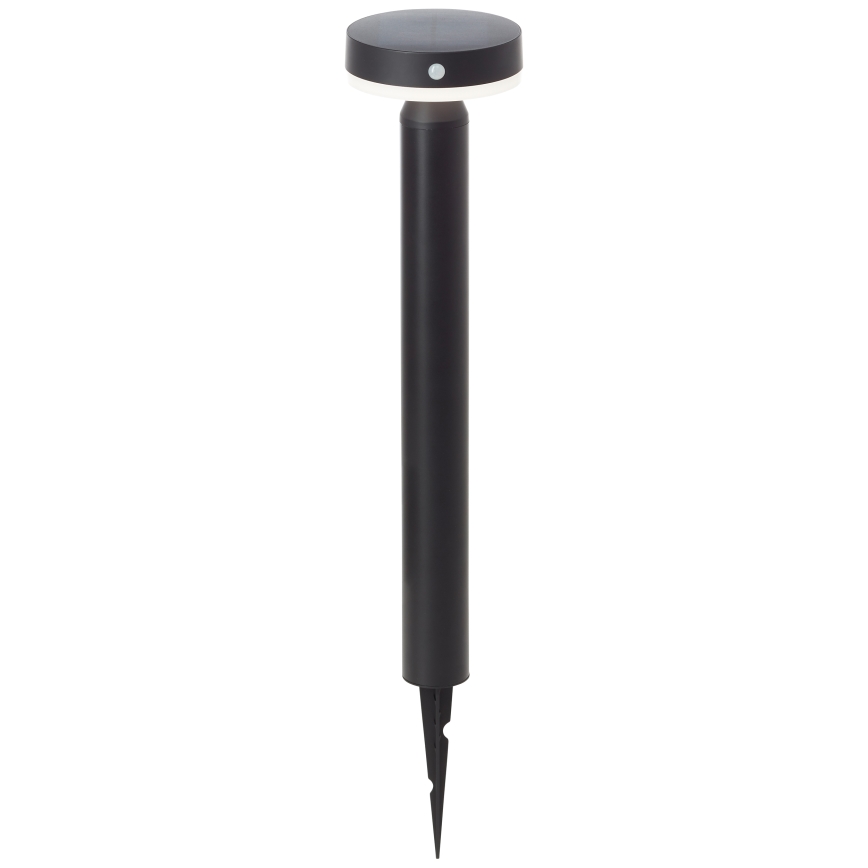 Brilliant - Світлодіодний світильник на сонячній батареї з датчиком MAGUA LED/4W/3,7V 50,2 см IP44 чорний