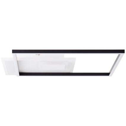 Brilliant - Світлодіодний стельовий світильник з регулюванням яскравості IORGO LED/40W/230V 3000K 43,5x43,5 см білий/чорний