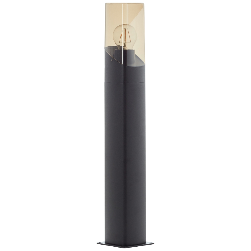 Brilliant - Уличная лампа MINOU 1xE27/10W/230V 60 cm IP44 черный/дымчатый