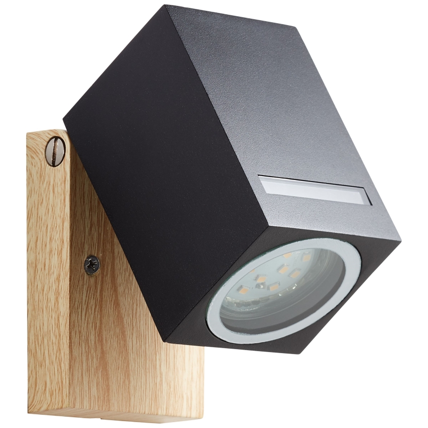 Brilliant - Уличный настенный светильник GALENI 1xGU10/20W/230V IP44