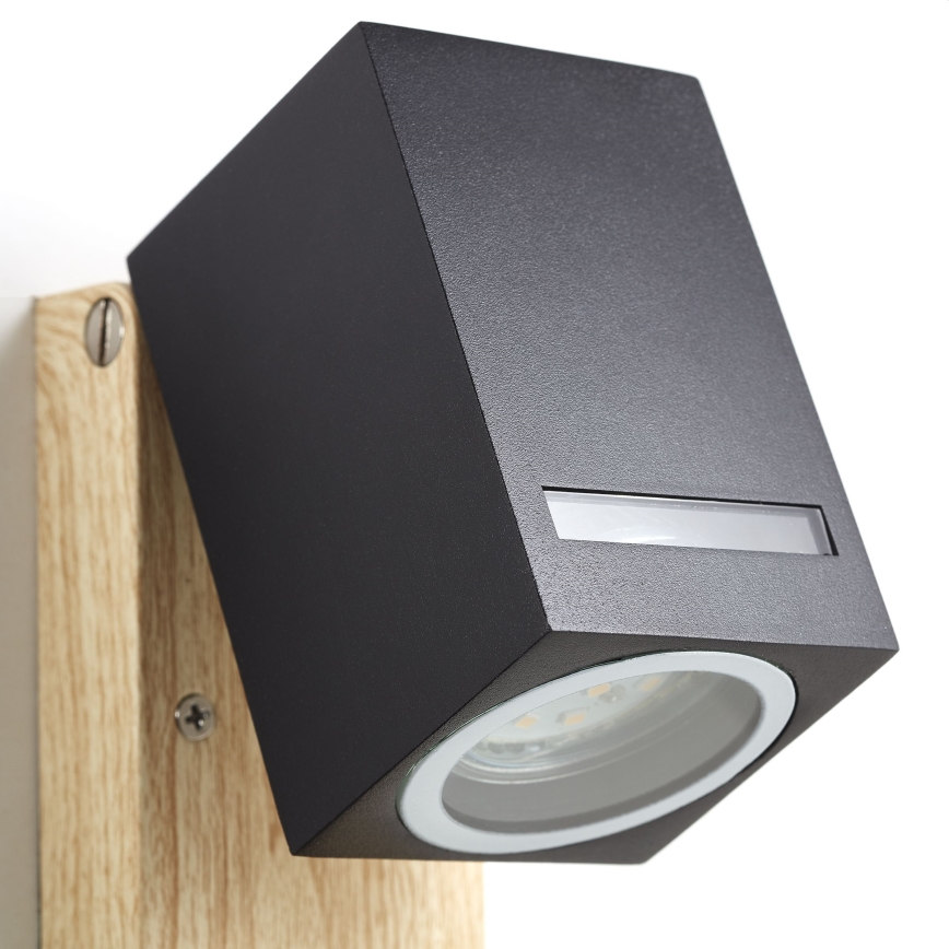 Brilliant - Уличный настенный светильник GALENI 1xGU10/20W/230V IP44