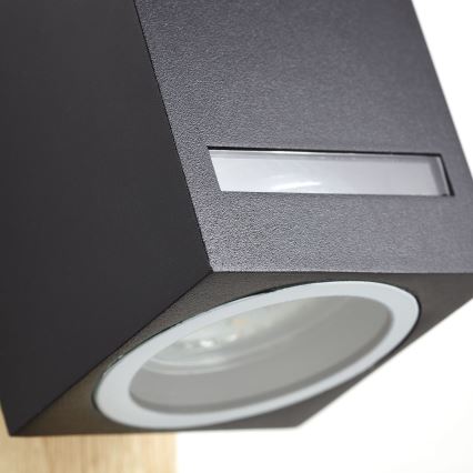 Brilliant - Уличный настенный светильник GALENI 1xGU10/20W/230V IP44