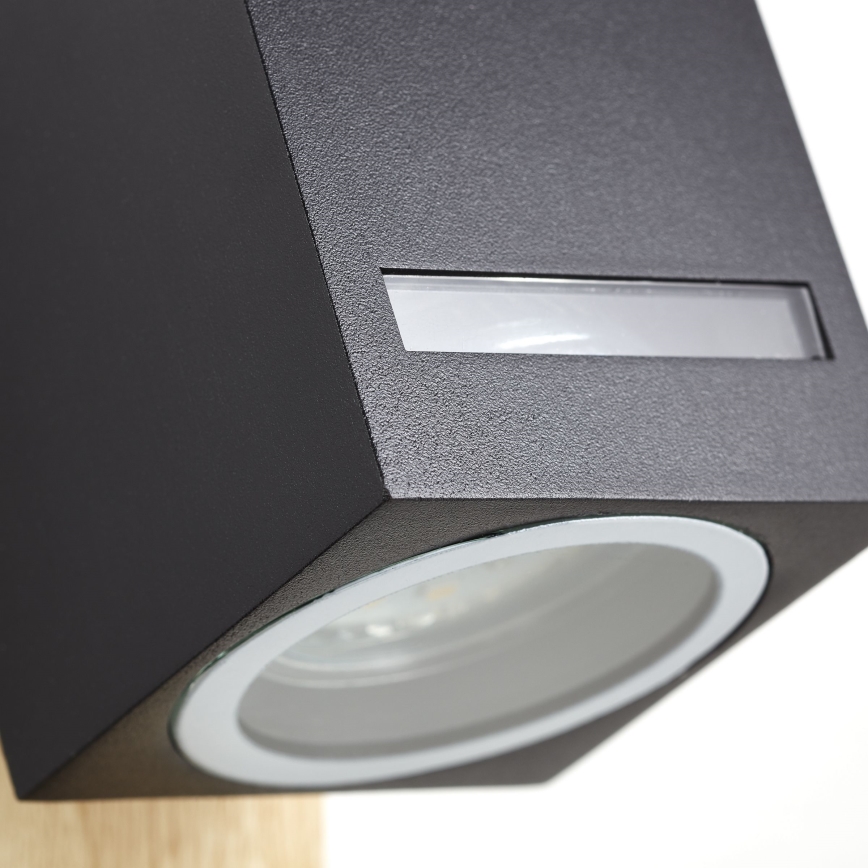 Brilliant - Вуличний настінний світильник GALENI 1xGU10/20W/230V IP44