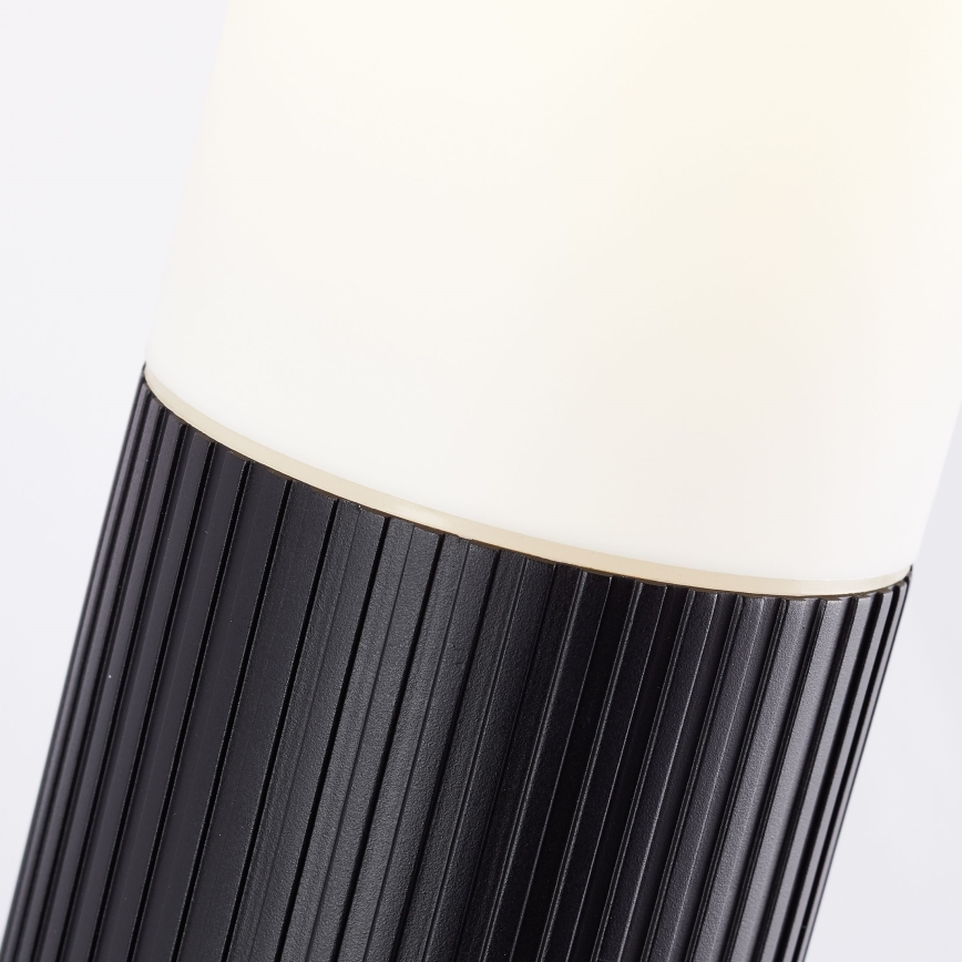 Brilliant - Вуличний настінний світильник з датчиком KALEO 1xE27/10W/230V IP44 чорний