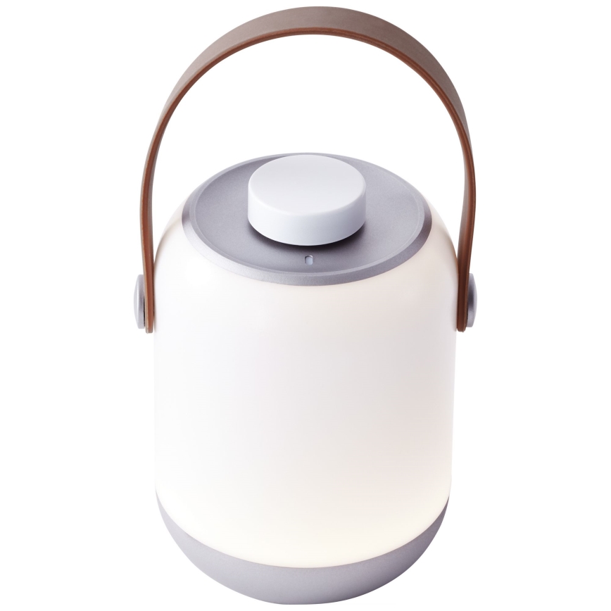 Brilliant - Вулична настільна LED лампа з регулюванням яскравості GEMMA LED/1,9W/5V IP44 білий