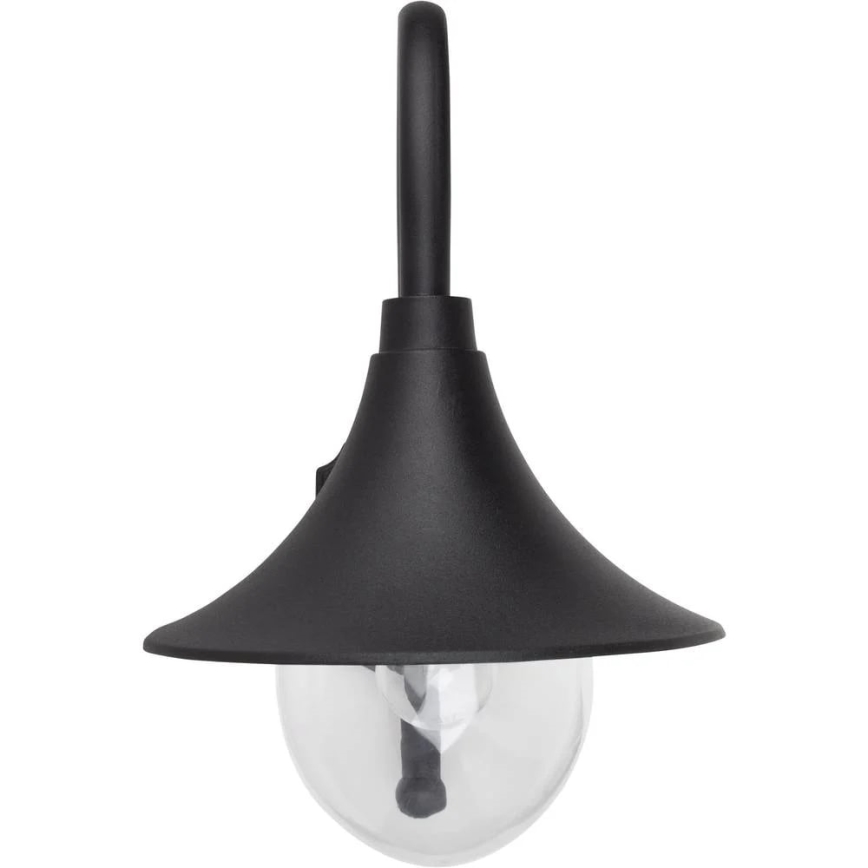 Brilliant - Вуличний настінний світильник BERNA 1xE27/60W/230V IP44 чорний