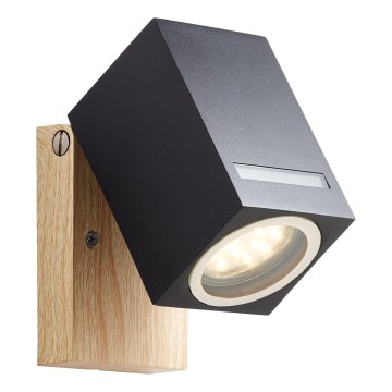 Brilliant - Вуличний настінний світильник GALENI 1xGU10/20W/230V IP44