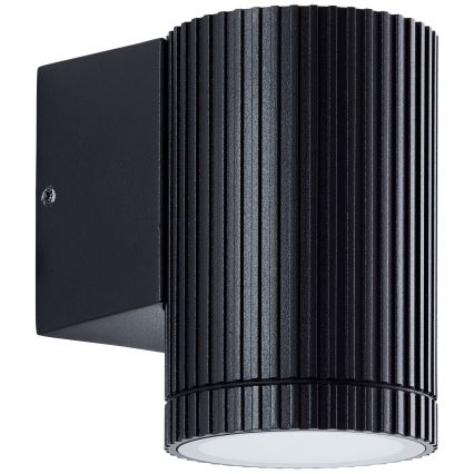 Brilliant - Вуличний настінний світильник KEOLA 1xGU10/10W/230V IP44 чорний