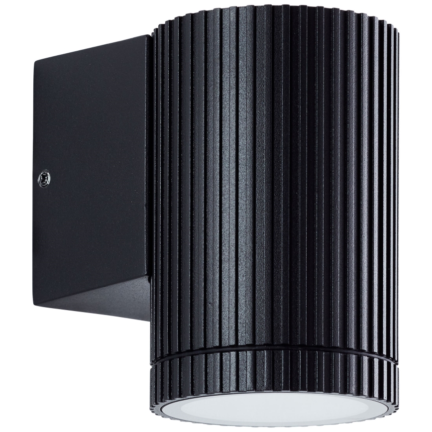 Brilliant - Вуличний настінний світильник KEOLA 1xGU10/10W/230V IP44 чорний