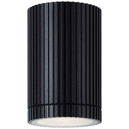 Brilliant - Вуличний настінний світильник KEOLA 1xGU10/10W/230V IP44 чорний