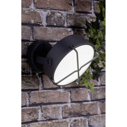 Brilliant - Вуличний світлодіодний настінний світильник NYX LED/10W/230V IP44 антрацит