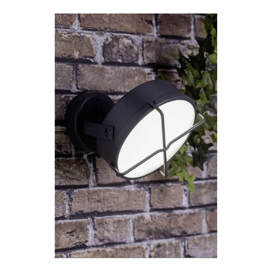 Brilliant - Вуличний світлодіодний настінний світильник NYX LED/10W/230V IP44 антрацит