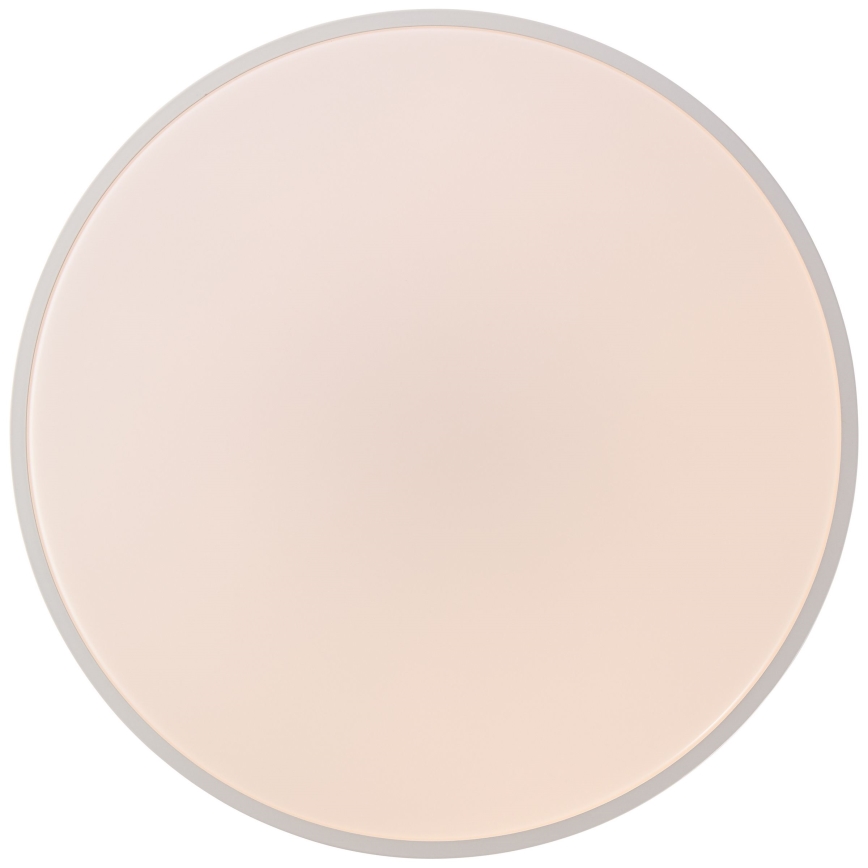 Brilliant — LED-стельовий світильник SLIMLINE з можливістю затемнення, 60 Вт, 230 В, 3000–6500 К, діаметр 49 см, білий, з пультом дистанційного керування