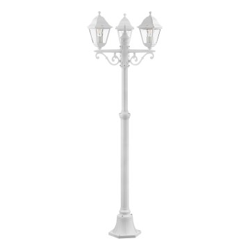 Brilliant - Зовнішня лампа NISSIE 3xE27/60W/230V IP44 біла