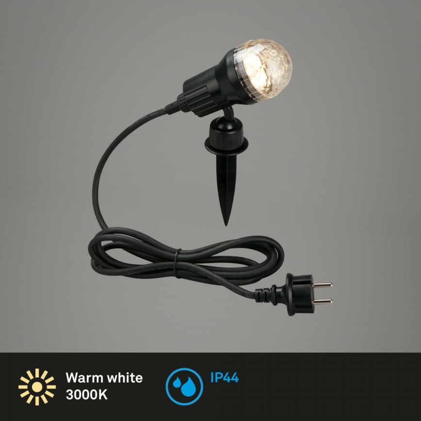 Brilo 3078-015 - Світлодіодний вуличний світильник TERRA 1xGU10/3W/230V IP44