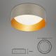 Brilo 3482-011 - Стельовий LED світильник MAILA STARRY LED/12W/230V коричневий/золотий