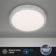 Brilo 3649-014 - Светодиодный потолочный светильник для ванной комнаты RUNA LED/18,5W/230V IP44 серебристый