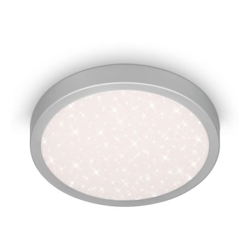 Brilo 3649-014 - Світлодіодний стельовий світильник для ванної кімнати RUNA LED/18,5W/230V IP44 срібний