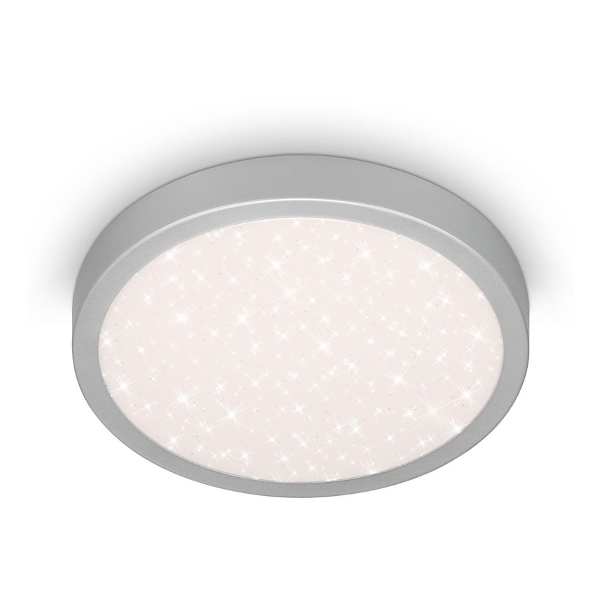 Brilo 3649-014 - Світлодіодний стельовий світильник для ванної кімнати RUNA LED/18,5W/230V IP44 срібний