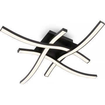 Brilo 3677-045 - LED стельовий світильник LED/14,4W/230V чорний