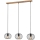 Brilo 4037-035 - Підвісна люстра на тросі WINKI 3xE27/40W/230V