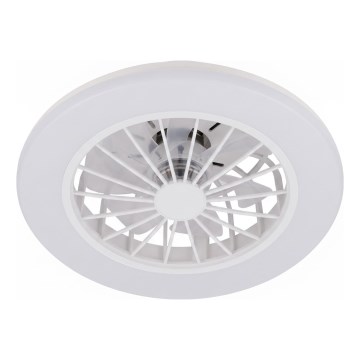 Brilo - диммируемый LED потолочный вентилятор PAFO LED/24W/230V 3000-6500K белый + дистанционное управление