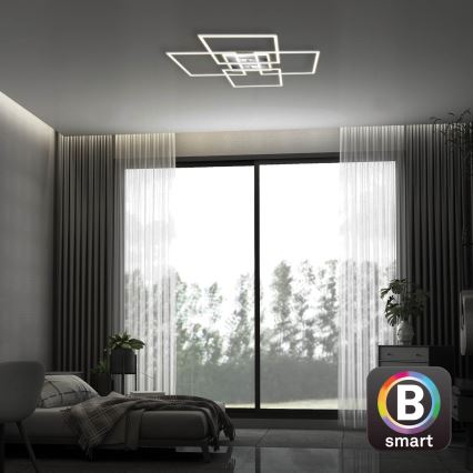 Brilo - Світлодіодна регульована накладна люстра FRAME LED/50W/230V 2700-6500K Wi-Fi Tuya + дистанційне керування