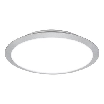 Brilo - LED потолочный светильник для ванной комнаты CTS LED/21W/230V 3000/4000K IP44 диаметр 37 см матовый хром