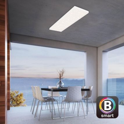 Brilo - LED Пристельова панель з регулюванням яскравості FRAMELESS LED/28W/230V 3000-6500K Wi-Fi Tuya + пульт дистанційного керування
