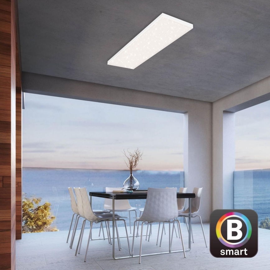 Brilo - LED Пристельова панель з регулюванням яскравості FRAMELESS LED/28W/230V 3000-6500K Wi-Fi Tuya + пульт дистанційного керування
