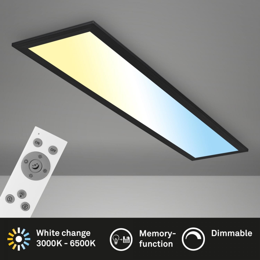 Brilo - LED Пристельова панель з регулюванням яскравості LED/24,5W/230V 3000-6500K + пульт дистанційного керування