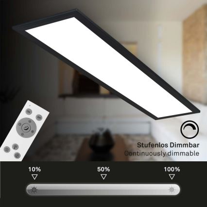 Brilo - LED Пристельова панель з регулюванням яскравості LED/24,5W/230V 3000-6500K + пульт дистанційного керування