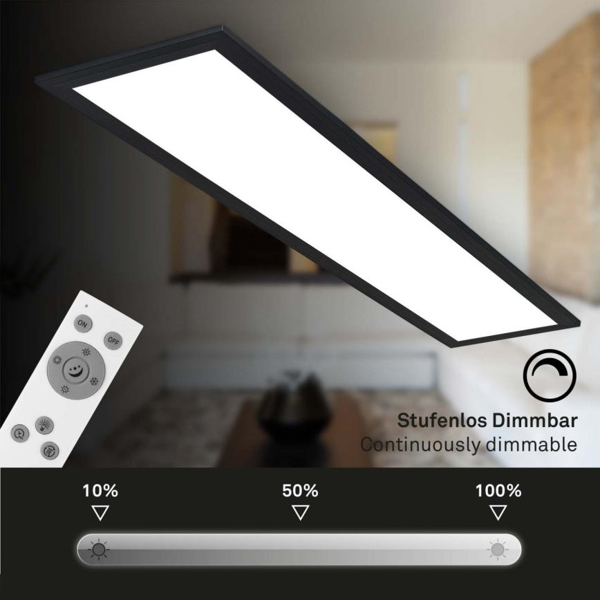Brilo - LED Пристельова панель з регулюванням яскравості LED/24,5W/230V 3000-6500K + пульт дистанційного керування