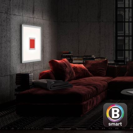 Brilo - LED RGB Стельовий світильник з регулюванням яскравості CENTRO LED/24W/230V 2700-6500K Wi-Fi Tuya + пульт дистанційного керування