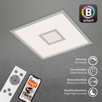 Brilo - LED RGB Стельовий світильник з регулюванням яскравості CENTRO LED/24W/230V 2700-6500K Wi-Fi Tuya + пульт дистанційного керування