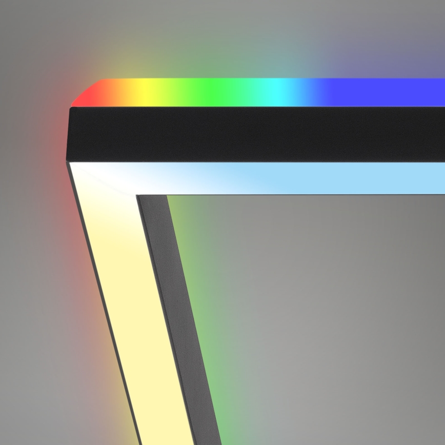 Brilo - Світлодіодна RGBW регульована накладна люстра FRAME LED/18W/230V 2700-6500K + дистанційне керування