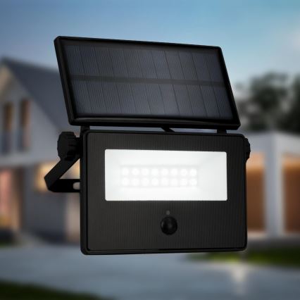 Brilo - LED солнечный прожектор с датчиком LED/5W/5,5V IP54 1200 mAh
