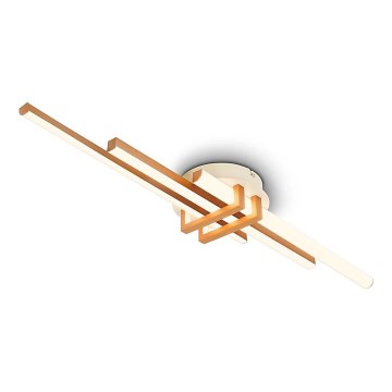 Brilo - LED стельовий світильник TINKA LED/21W/230V 3000K мідний