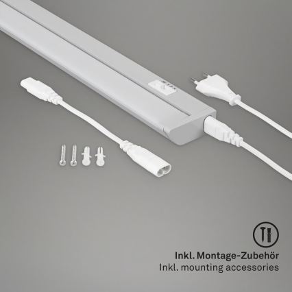 Brilo - LED світильник під шафу LED/6W/230V 2700/4000/6500K 54,5 cm сріблястий