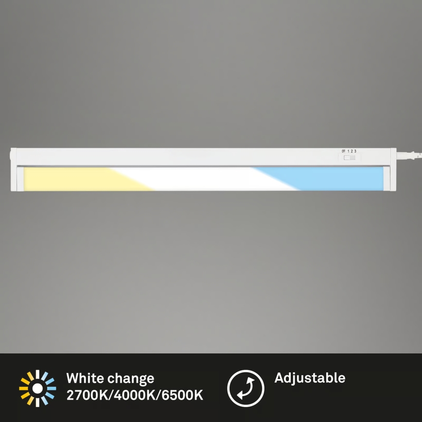 Brilo - LED світильник під шафу LED/6W/230V 2700/4000/6500K 54,5 см білий